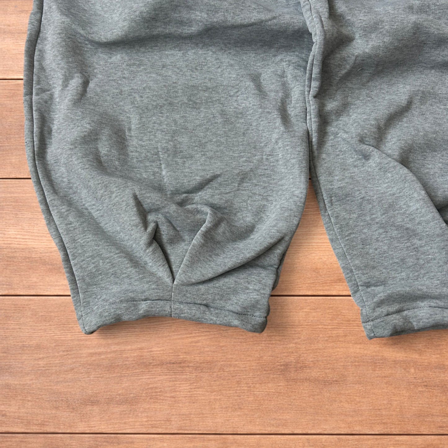 Lovely super baggy wide leg Japanese joggers in marl grey.
