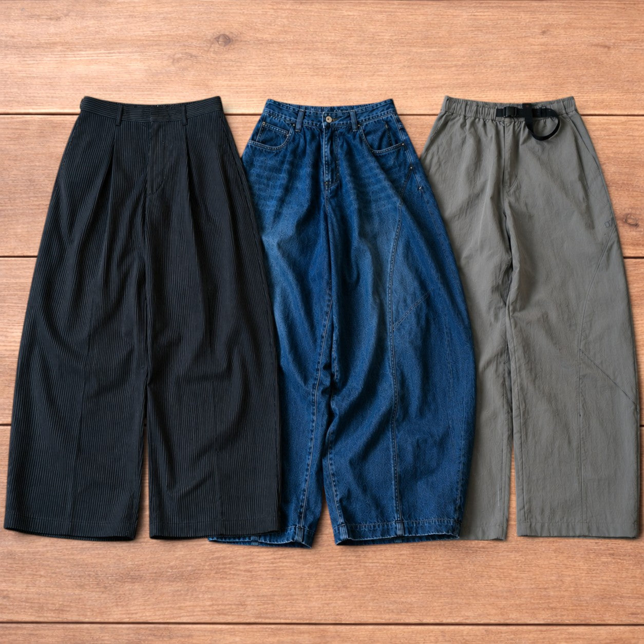 ✅ Trousers collection featuring baggy jeans, cargos and relaxed trousers inspired by vintage skatewear and everyday street style from Dikdik Duds