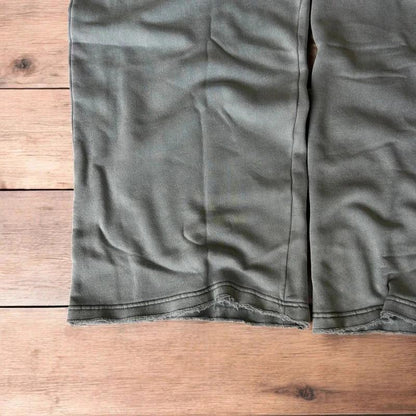 Incredible super baggy wide leg Korean joggers in dark grey.