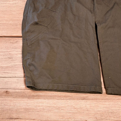Vintage Military style baggy wide leg cargo trousers in grey.