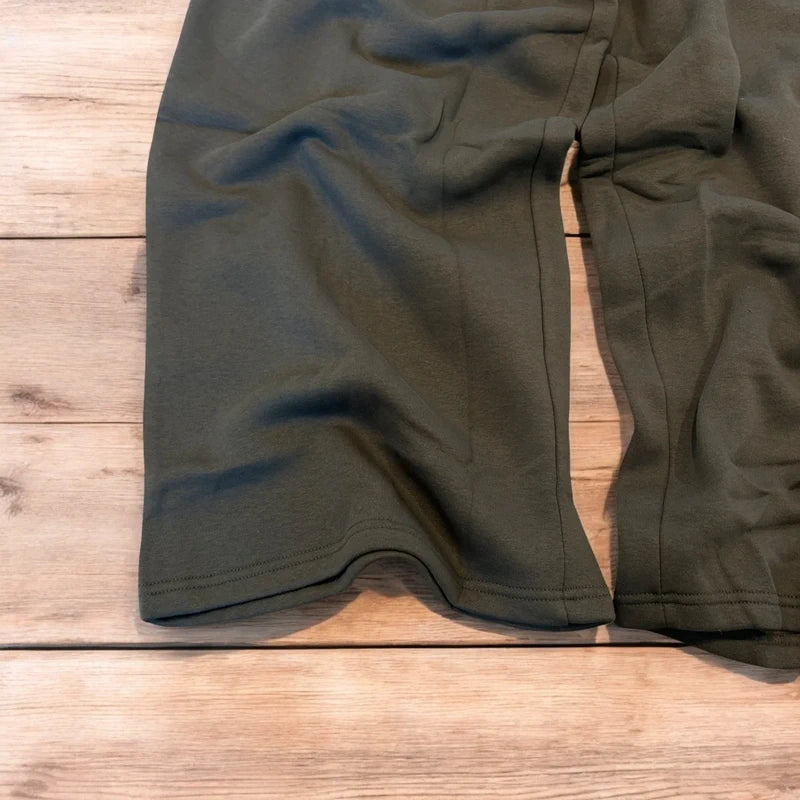 Incredible super baggy wide leg Korean joggers in dark grey.