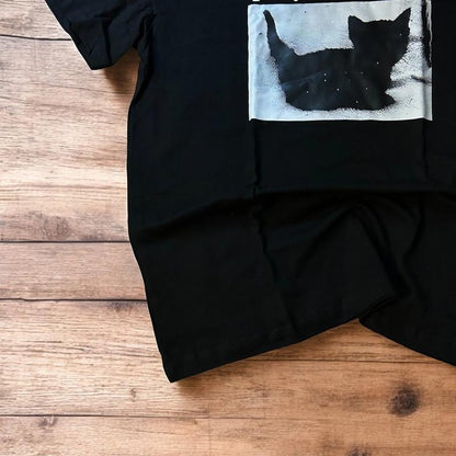 Cool Playboi Carti tshirt in black with front graphic print.