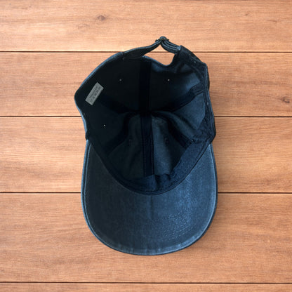 Vintage style Radiohead cap hat in washed grey.