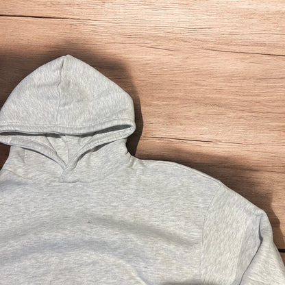 Incredible oversized baggy boxy Korean hoodie jumper in marl grey.