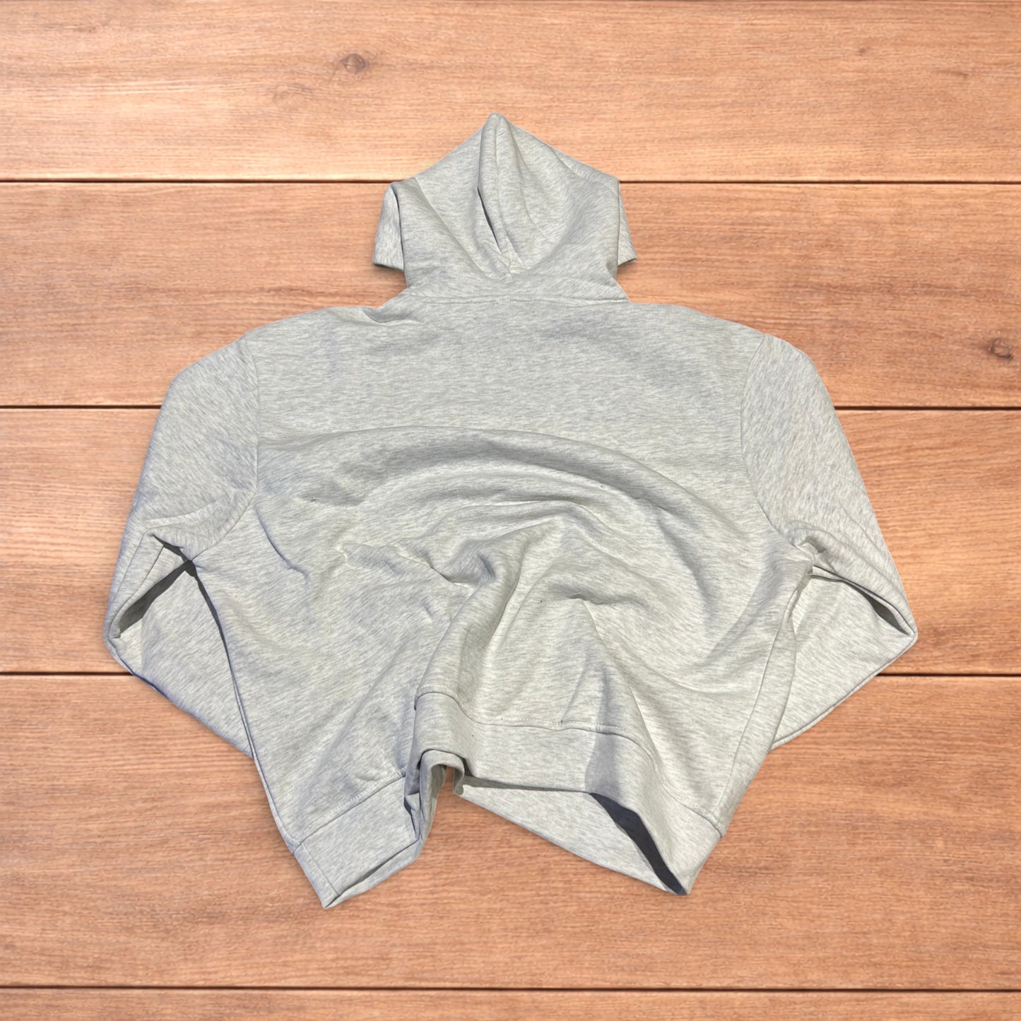 Incredible oversized baggy boxy Korean hoodie jumper in marl grey.