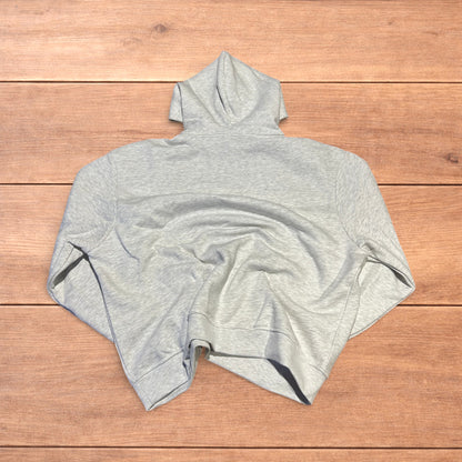Incredible oversized baggy boxy Korean hoodie jumper in marl grey.