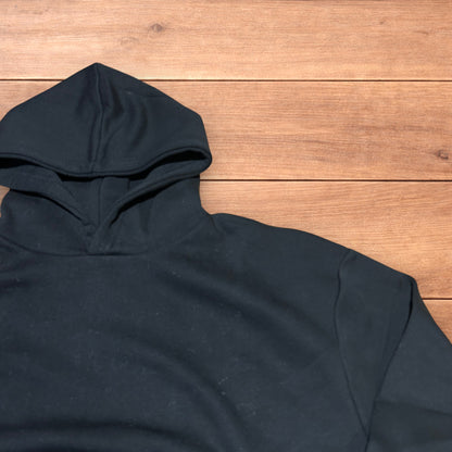 Incredible oversized baggy boxy Korean hoodie jumper in black.