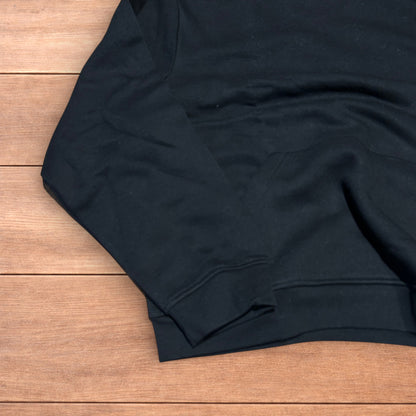 Incredible oversized baggy boxy Korean hoodie jumper in black.
