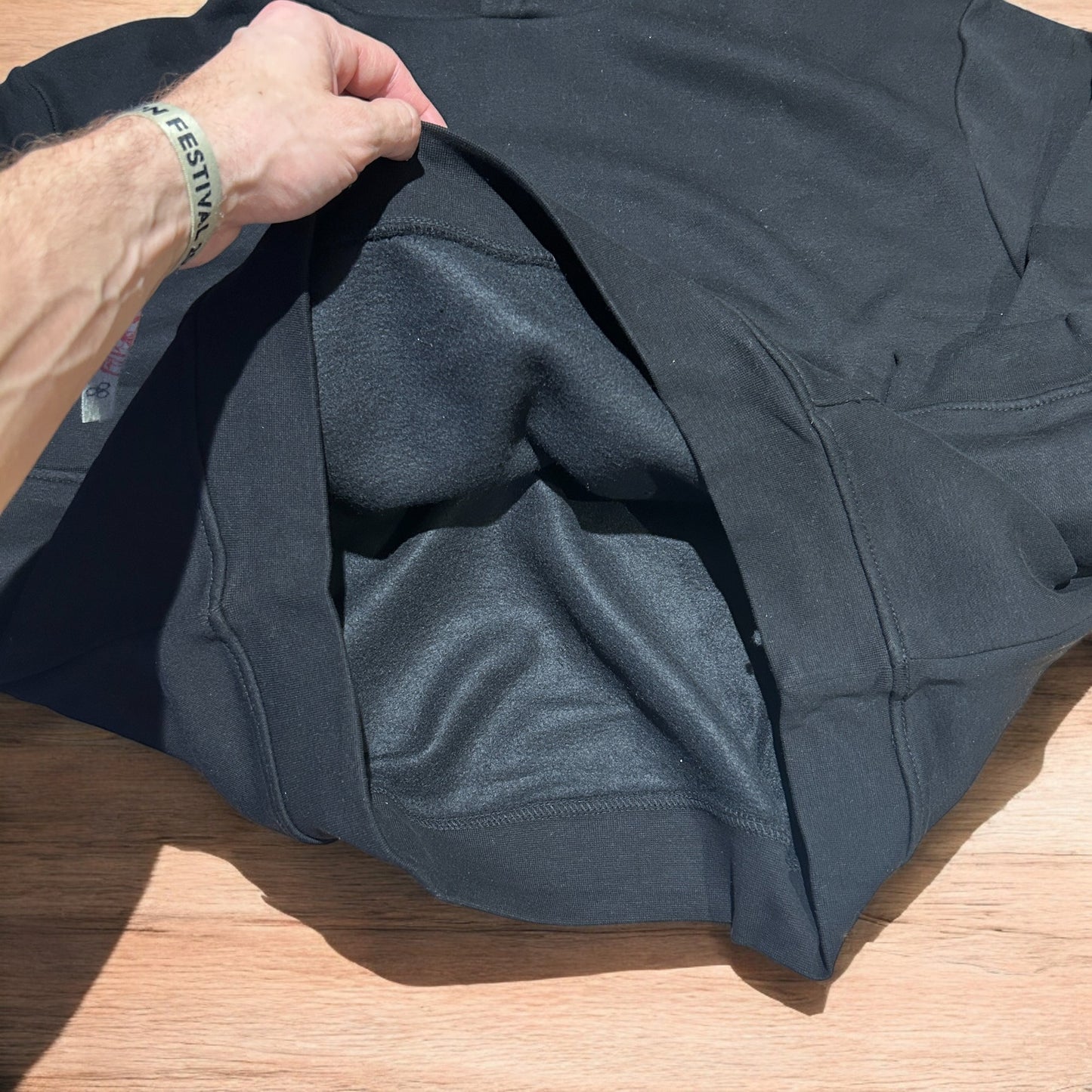 Incredible oversized baggy boxy Korean hoodie jumper in black.