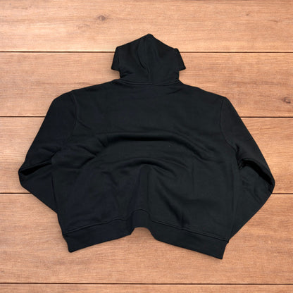 Incredible oversized baggy boxy Korean hoodie jumper in black.