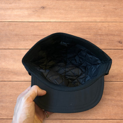 Insane Russian Trapper Korean padded hat cap in black.