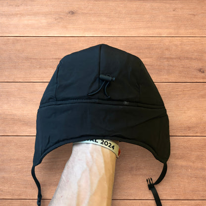 Insane Russian Trapper Korean padded hat cap in black.