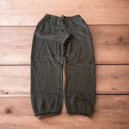 Incredible baggy wide leg Korean joggers in dark grey.