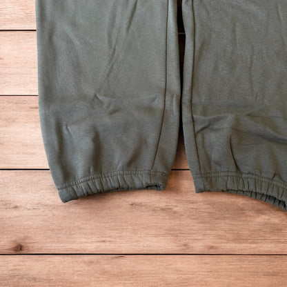 Incredible baggy wide leg Korean joggers in dark grey.