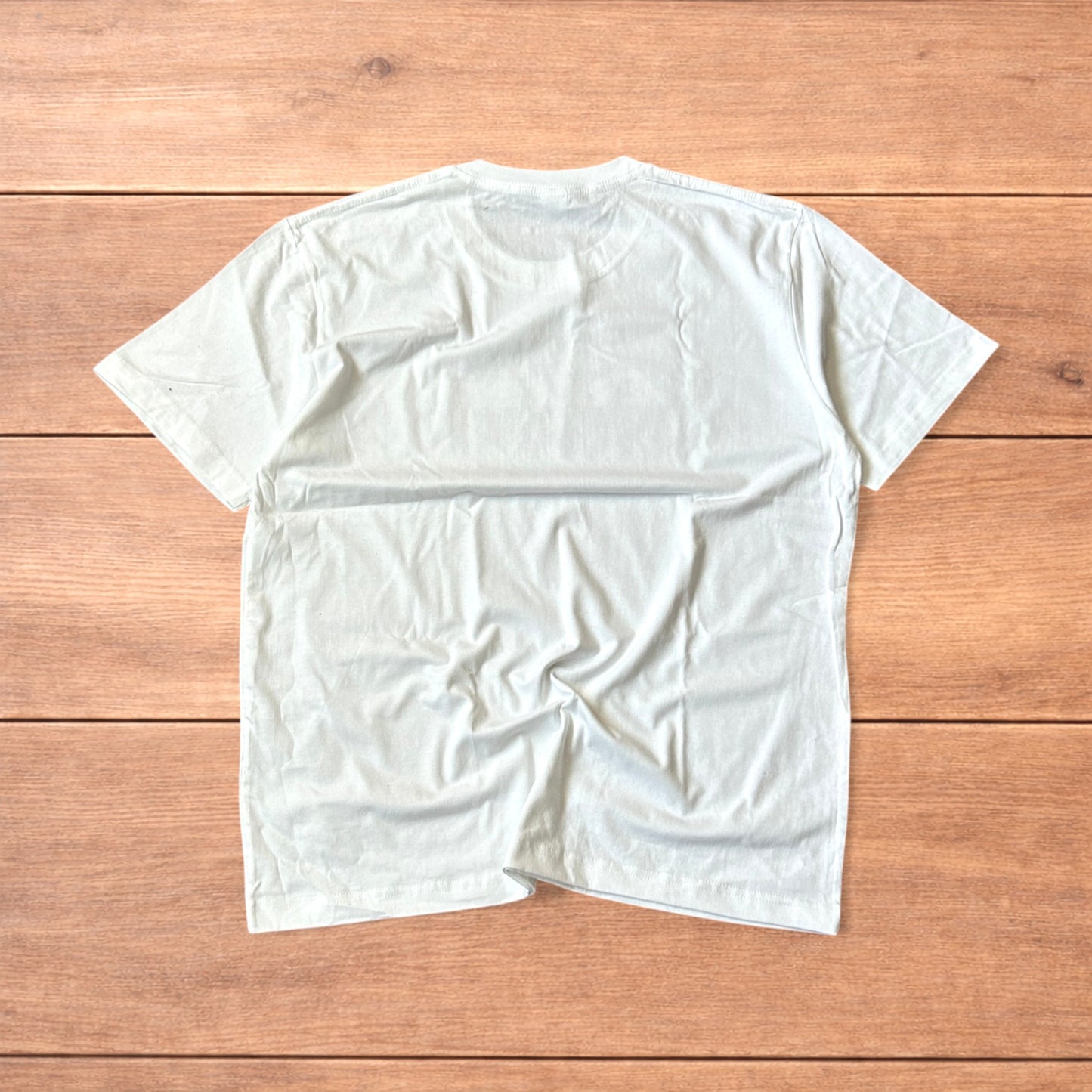 Butter skate relaxed fit graphic tshirt in white.