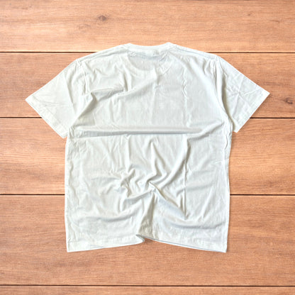Butter skate relaxed fit graphic tshirt in white.