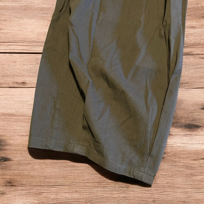 Incredible super baggy wide leg parachute trousers in dark grey wash.