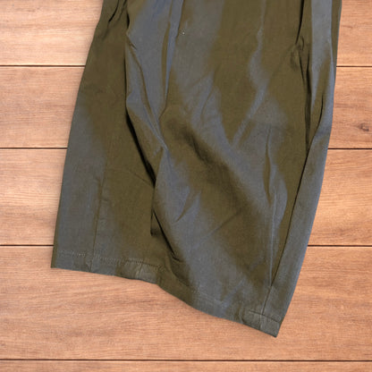 Incredible super baggy wide leg parachute trousers in dark grey wash.