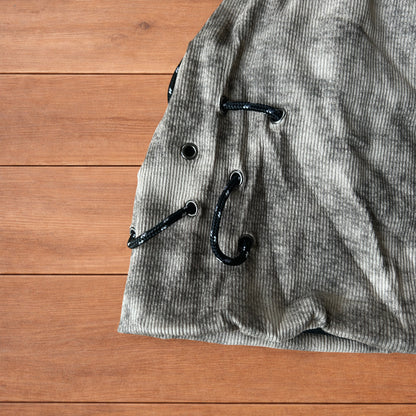 Cool winter camo tundra print beanie hat in khaki/brown.