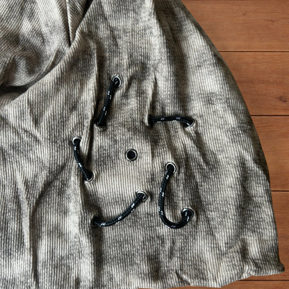 Cool winter camo tundra print beanie hat in khaki/brown.