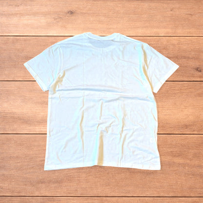 Radiohead the crying minotaur & bear band graphic tee tshirt in white.