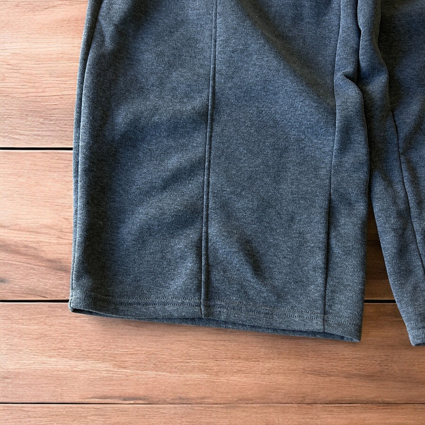 Super baggy wide leg Korean joggers in dark grey.