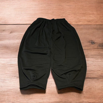 Lovely super baggy wide leg Japanese joggers in black.