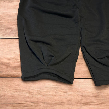 Lovely super baggy wide leg Japanese joggers in black.