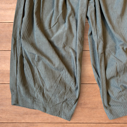 Super baggy wide leg relaxed fit corduroy trousers joggers in grey.