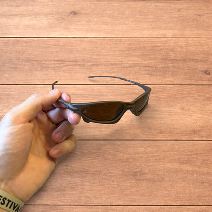 Insane polarised sunglasses in brown with brown lense.