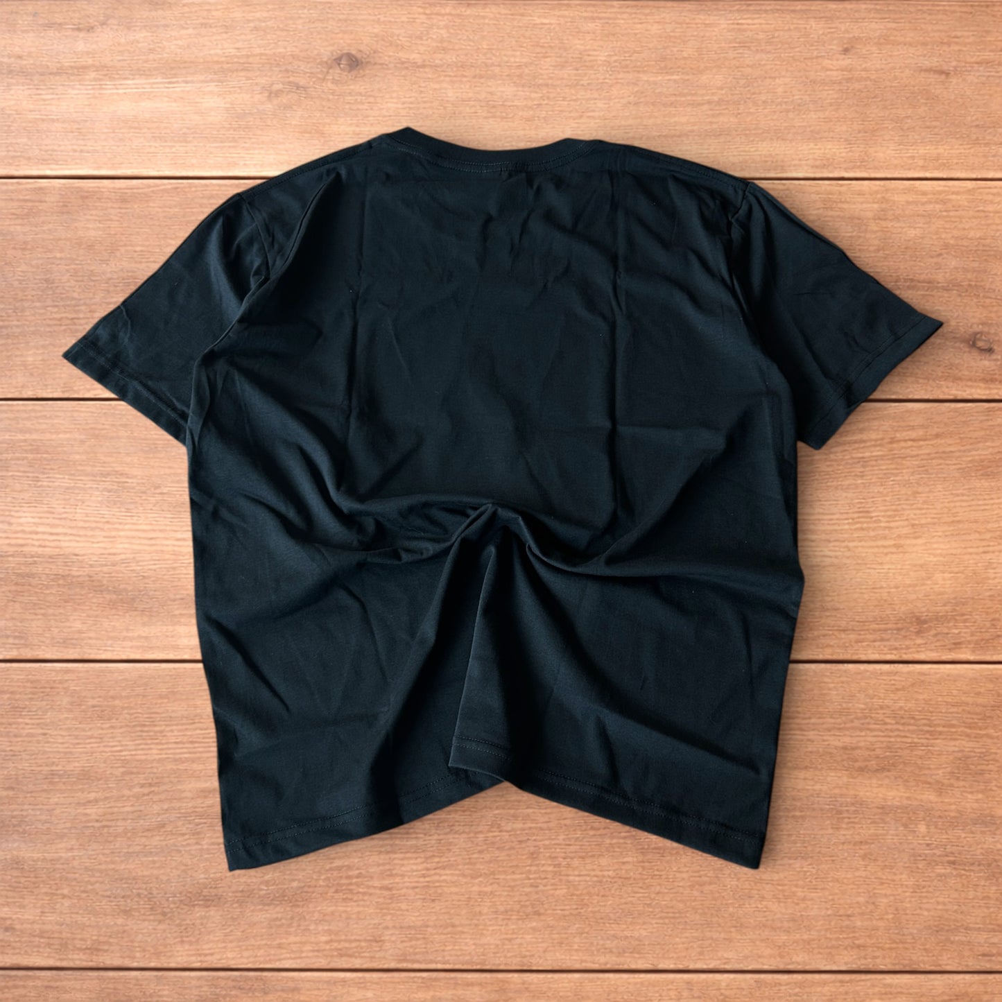 Novelty Yung Lean Superbad T-shirt in black with front graphic print.