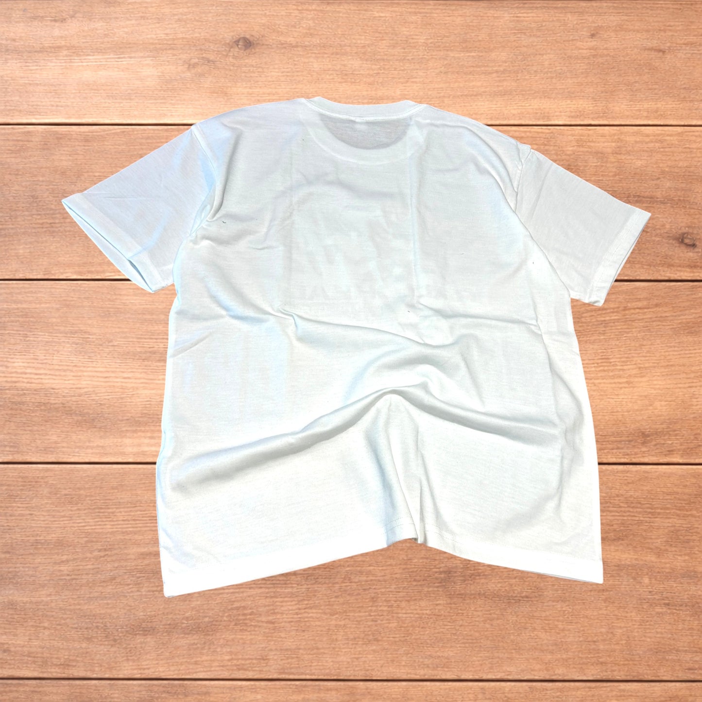 Radiohead the bends T-shirt with front graphic in white.