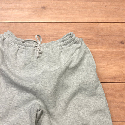 Incredible super baggy wide leg Korean joggers in marl grey.