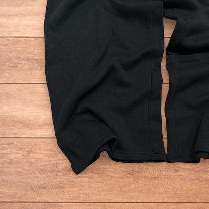 Incredible super baggy wide leg Korean joggers in black