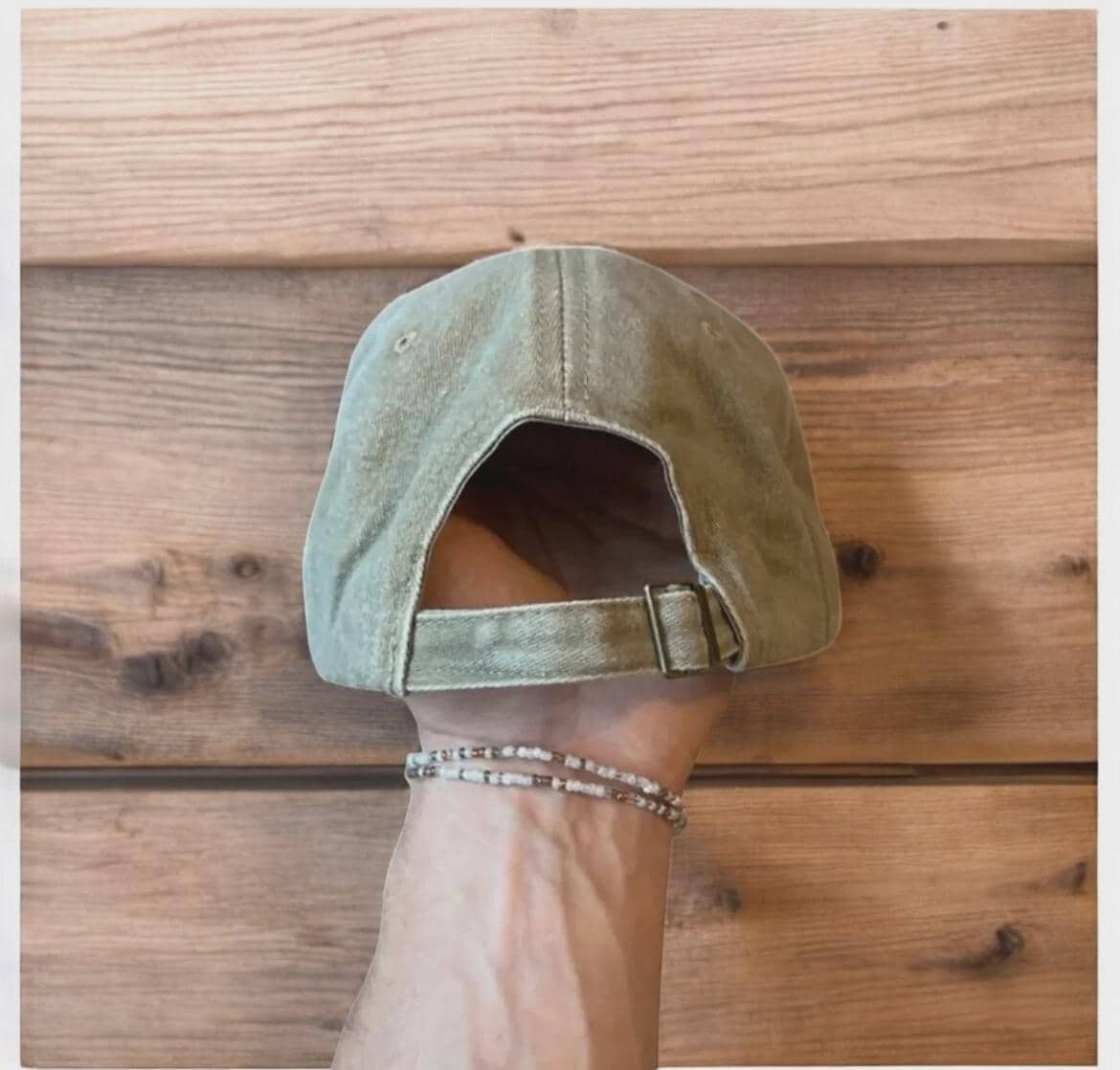 Vintage style Los Pollos Hermanos cap hat in beige/khaki. One size.