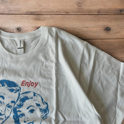 Vintage style Novelty Tequila The Breakfast of Champions tshirt in white.
