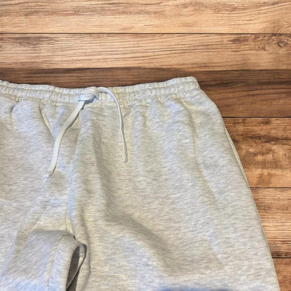 Incredible baggy wide leg Korean joggers in marl grey.