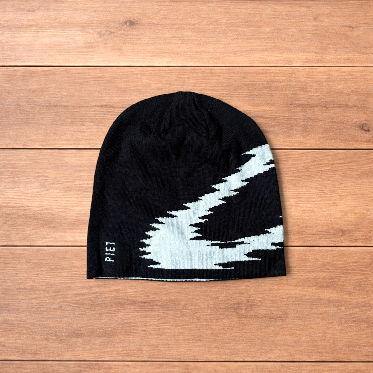 Japanese style graffiti beanie in black.